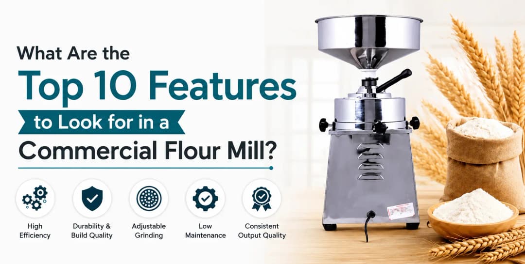 What Are the Top 10 Features to Look for in a Commercial Flour Mill? What Are the Top 10 Features to Look for in a Commercial Flour Mill?